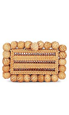 Cult Gaia Eos Rattan Clutch in Natural from Revolve.com | Revolve Clothing (Global)