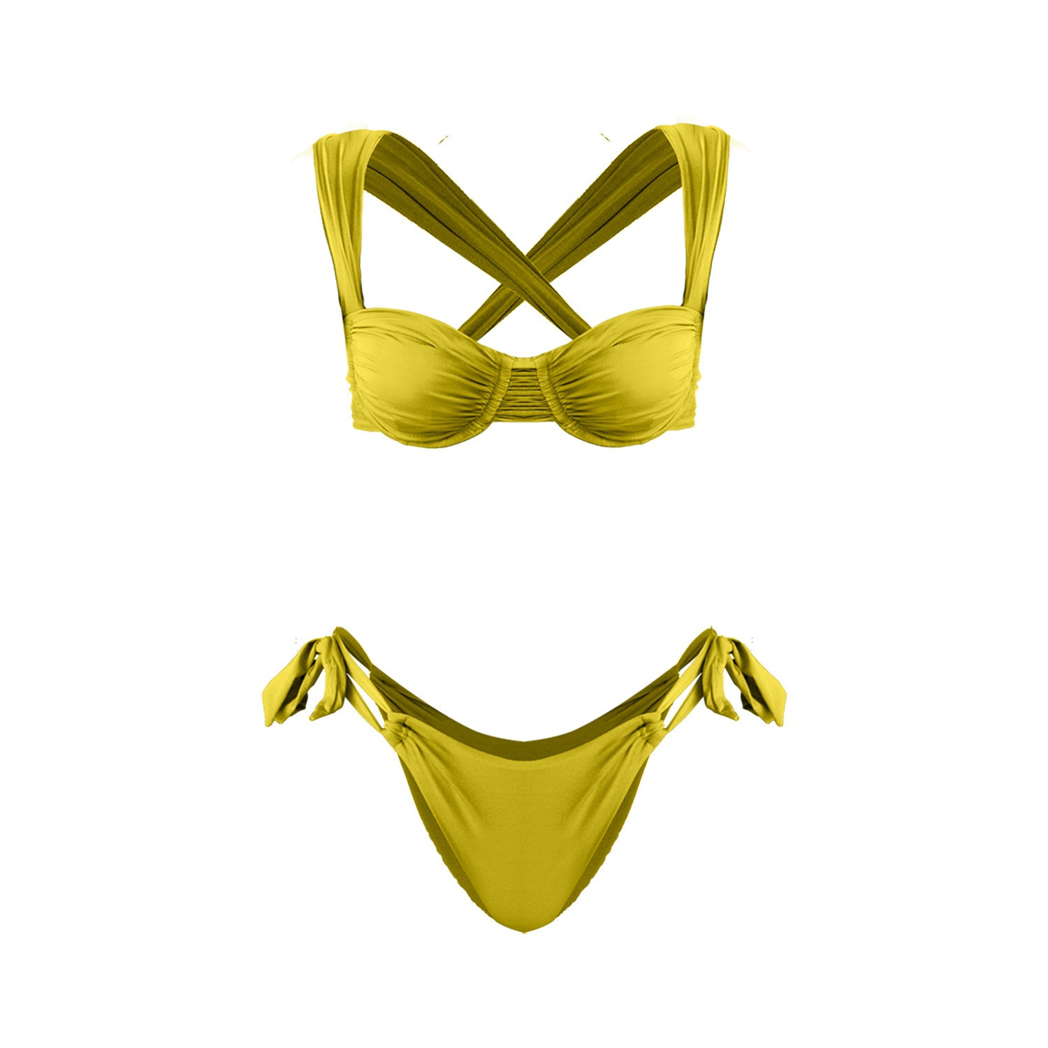 Nirvana Underwire Shell Bikini | Wolf & Badger (US)
