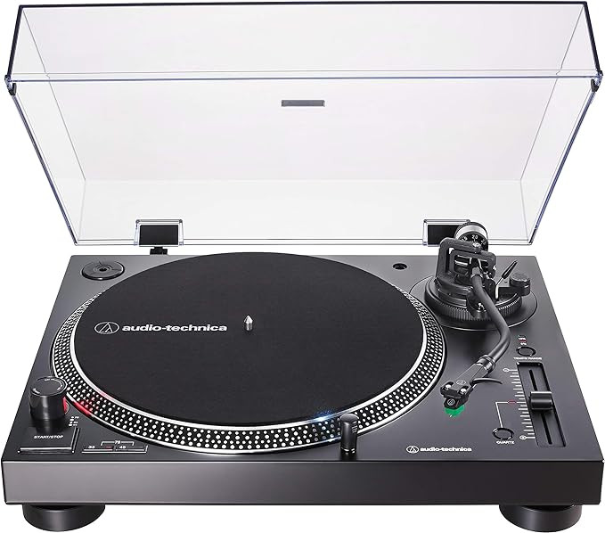 Audio-Technica AT-LP120XUSB-BK Direct-Drive Turntable (Analog & USB), Fully Manual, Hi-Fi, 3 Spee... | Amazon (US)