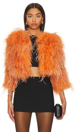 Dahlia Jacket in Burnt Orange | Revolve Clothing (Global)