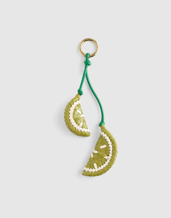 Woven Citrus Bag Charm$68 | Madewell