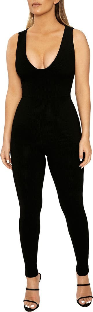Snatch Bustier Rib Jumpsuit | Nordstrom
