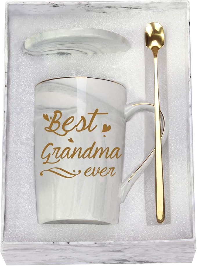 Best Grandma Ever Mug Best Grandma Coffee Mug Grandma Gifts Birthday Mothers Day Gifts for Grandm... | Amazon (US)