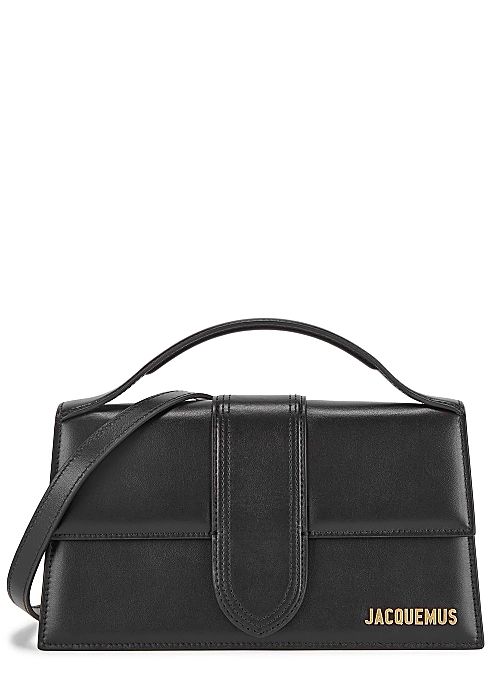 Le Grande Bambino black leather top handle bag | Harvey Nichols 