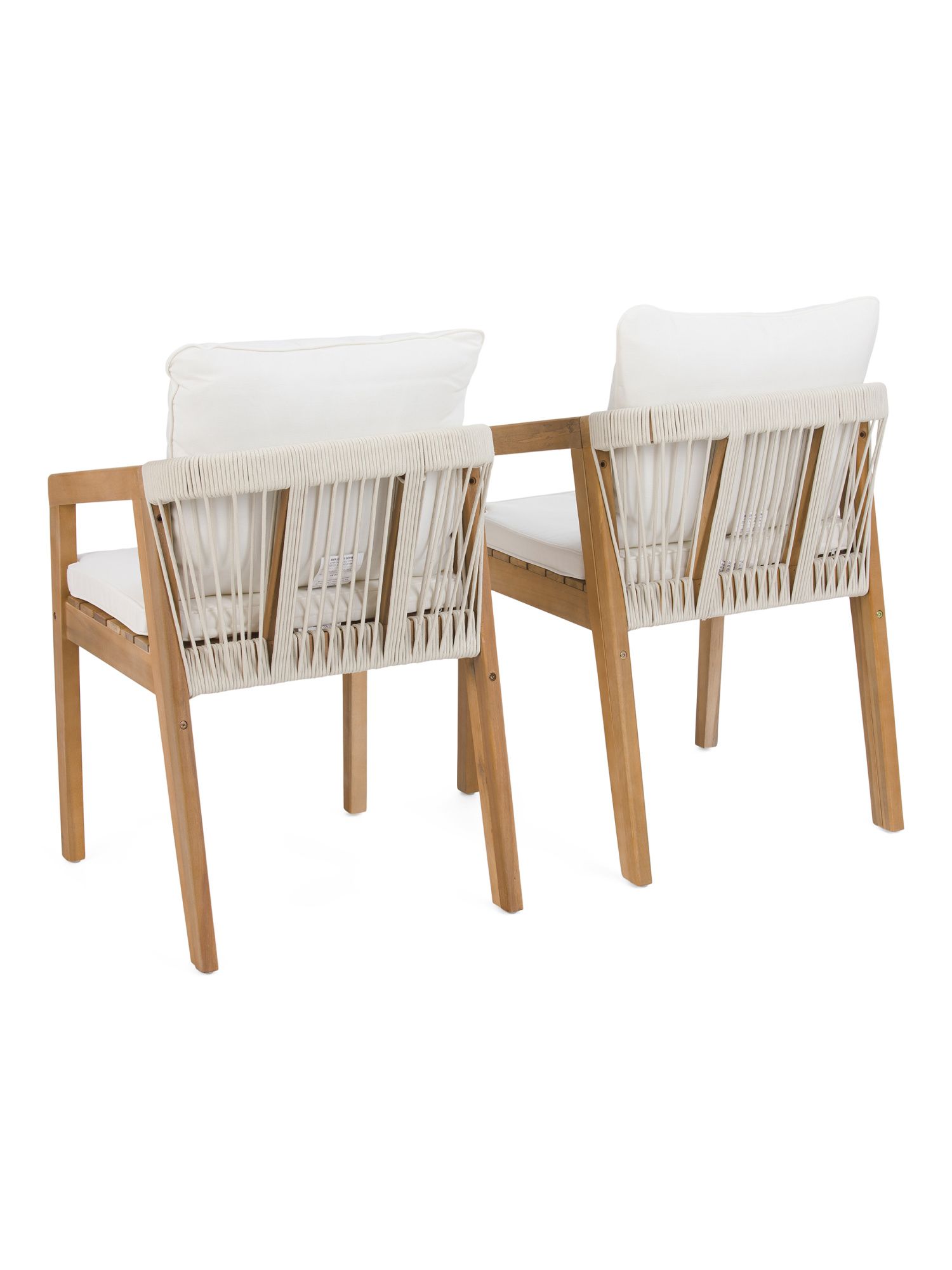 Set Of 2 Outdoor Arm Chairs | TJ Maxx