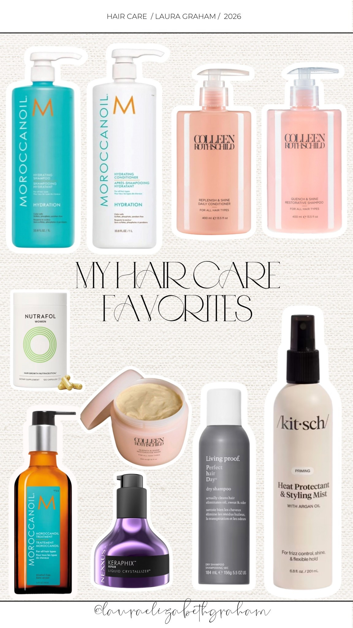 my current haircare favorites!