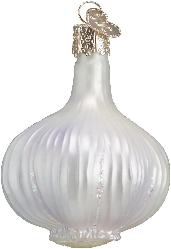 Old World Christmas Garden Gifts Glass Blown Ornaments for Christmas Tree Garlic | Amazon (US)