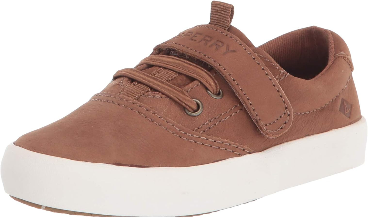 Sperry Kids Footwear Spinnaker Washable Jr Sneaker, Tan, 7 US Unisex Little Kid | Amazon (US)
