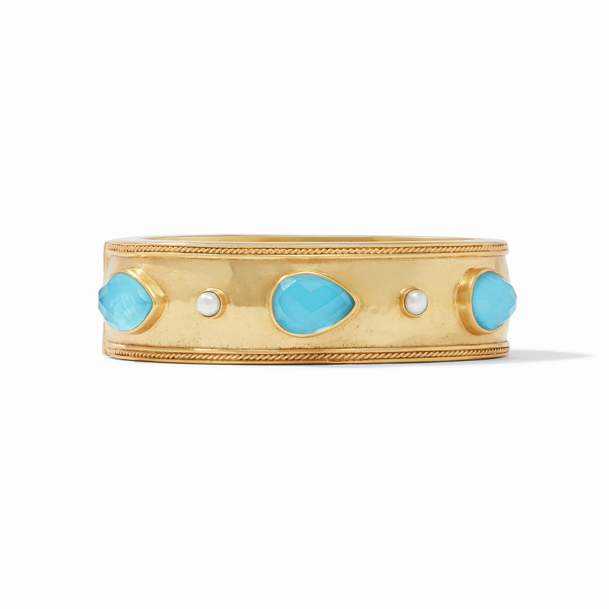 Cannes Statement Hinge Bangle Bracelet | Julie Vos | Julie Vos