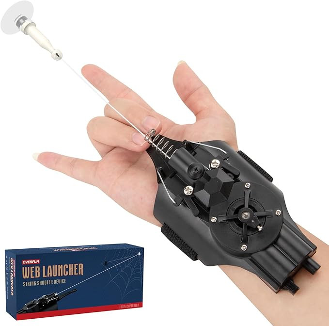 Web Launcher Spider String Shooter Toy, Cool Gadgets [Electric Reel-in] Real Silk Superhero Role-... | Amazon (US)