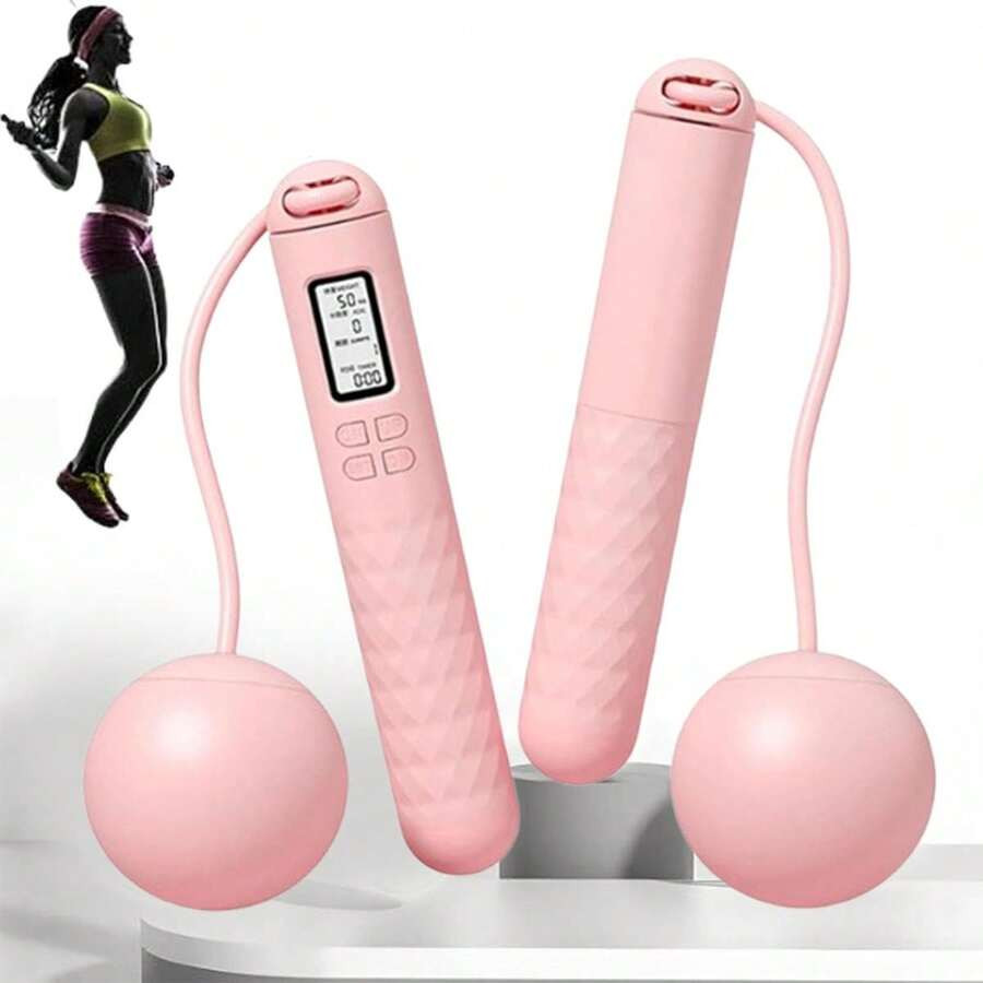 LocalNetHong Cordless Jump Rope Ropeless Skipping Rope With Digital Counter Skipping Rope | SHEIN