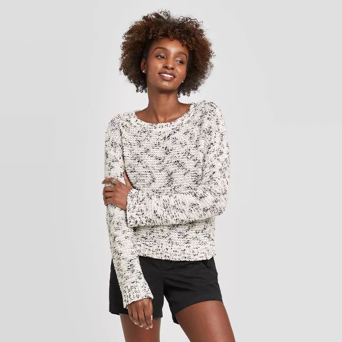 Women's Crewneck Color Effect Pullover Sweater - A New Day™ | Target