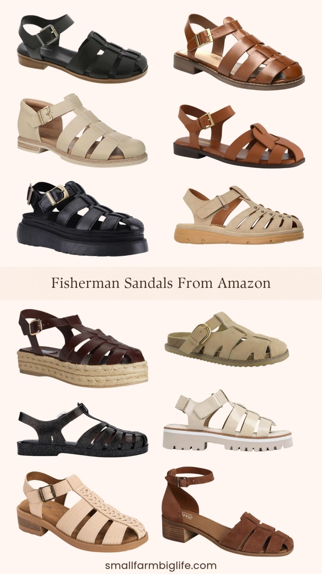Fisherman sandals are the summer shoe trend I cannot stop buying and there are so many beautiful styles available right now at every price point! From classic braided flat sandals and closed toe adjustable ankle strap styles to platform flower detail fishermans, espadrille versions, sparkle jelly styles, and comfortable everyday options from Dr. Scholl's, TOMS, Steve Madden, Donald Pliner, and Easy Spirit, all in the most beautiful shades of brown, cognac, beige, tan, and black, there is a perfect fisherman sandal for every outfit and every occasion this summer. Linking all my favorites below! 

 #LTKootd #LTKSeasonal #LTKTravel