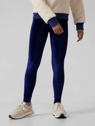 Athleta Girl High Rise Chit Chat Velvet Tight | Athleta