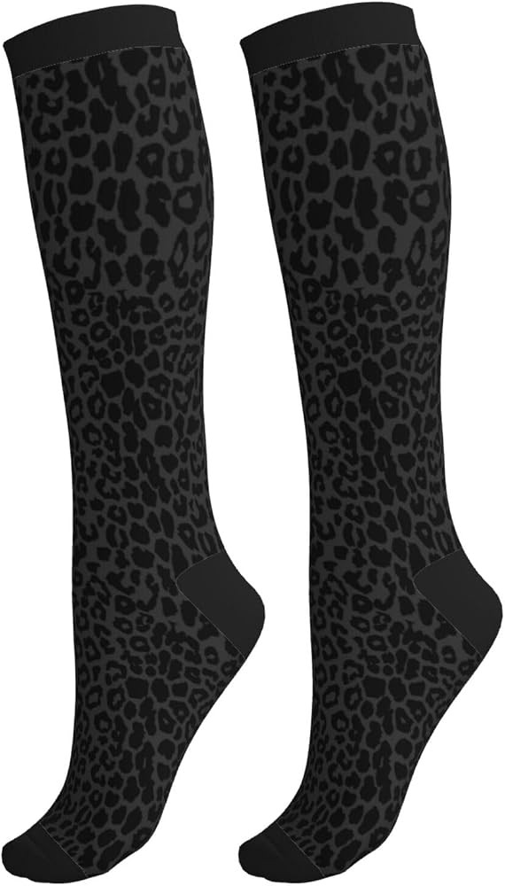 Compression Socks Calf Knee High Support Socks Novelty For Women Men Athletic Running Hiking Nurs... | Amazon (US)