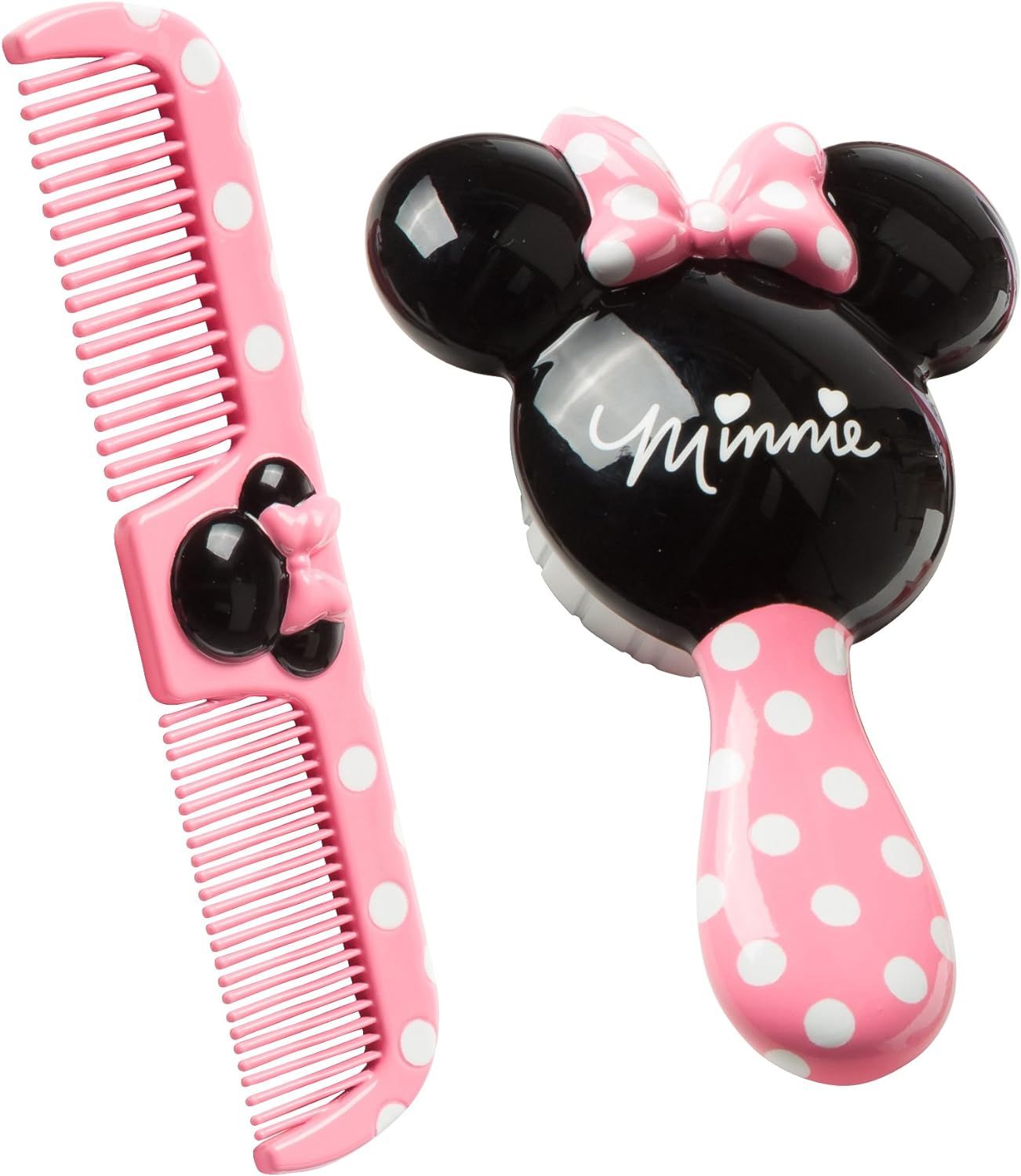 Disney Baby Minnie Hair Brush and Wide Tooth Comb Set | Amazon (US)