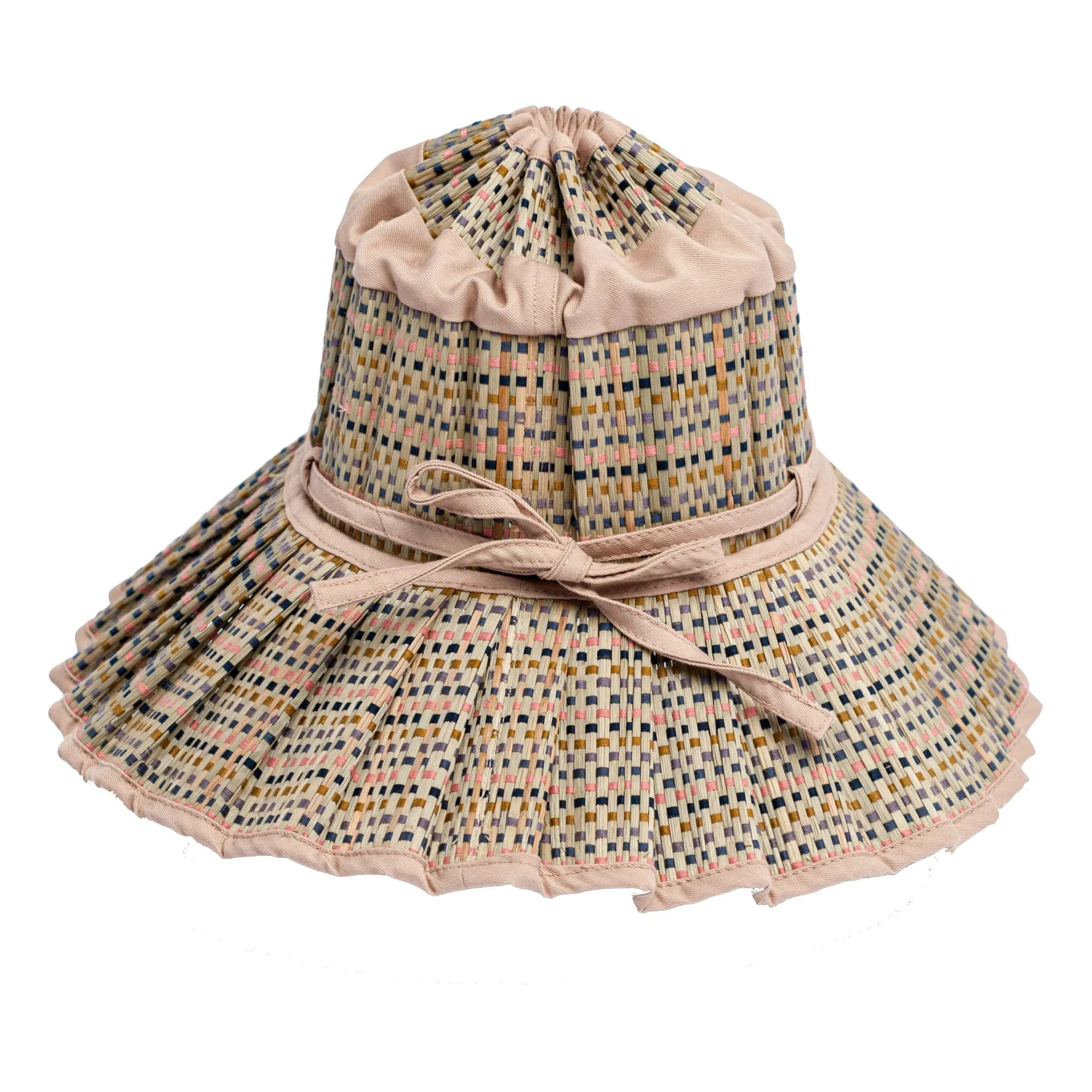 Capri Saint Barthes Hat | Pale pink | Smallable