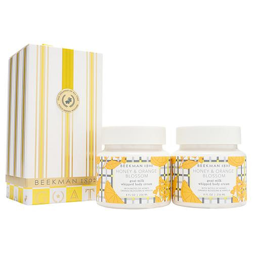 Beekman 1802 G.O.A.T. Whipped Body Cream 2-Pack - Honey Orange Blossom | HSN