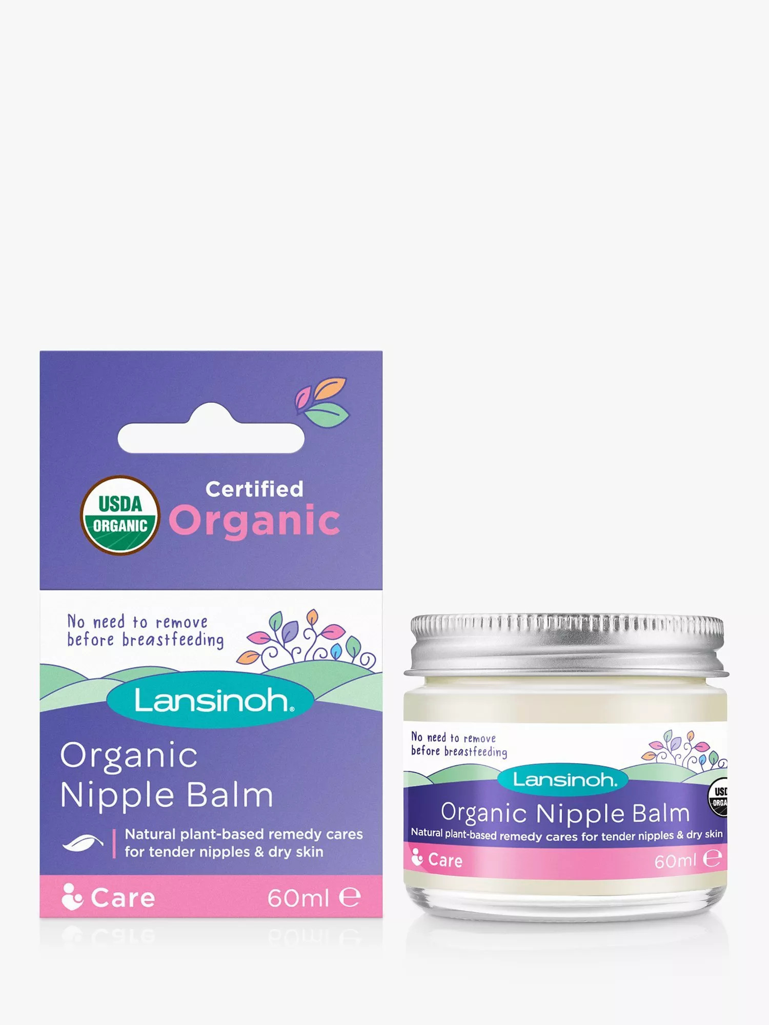 Lansinoh Organic Nipple Balm, 60ml | John Lewis (UK)