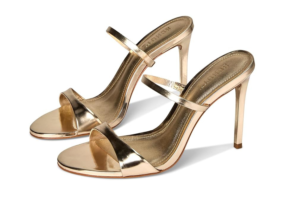 Schutz Jessica Mule Women's Sandals Platina : 11 M, Leather | Zappos