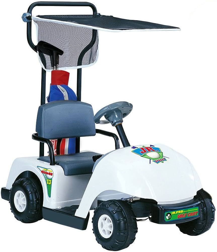 Kid Motorz Junior 6V Pro Golf Cart Ride-On, White | Amazon (US)