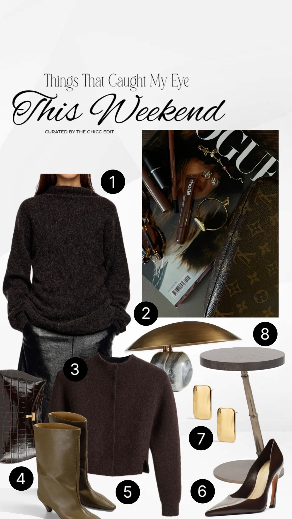 Things that caught my eye 👁️ 

𝐻𝒾𝒾𝒾, 𝓁𝑜𝓋𝑒𝓁𝓎! 𝐹𝑜𝓁𝓁𝑜𝓌 𝓂𝓎 𝓈𝒽𝑜𝓅, 𝒶𝓃𝒹 𝑔𝑒𝓉 𝓂𝓎 𝑒𝓍𝒸𝓁𝓊𝓈𝒾𝓋𝑒 𝒶𝓅𝓅-𝑜𝓃𝓁𝓎 𝒸𝑜𝓃𝓉𝑒𝓃𝓉! 𝒮𝑜 𝑔𝓁𝒶𝒹 𝓎𝑜𝓊'𝓇𝑒 𝒽𝑒𝓇𝑒. 

resort, sandals, country concert, autumn, fall decor, fall interior, fall home, fall fashion, fall style, chic, aesthetic, minimalist style, home, decor, ootd, dupe, y2k, boho, Amazon, Amazon fashion, Amazon home, Amazon beauty, Halloween, thanksgiving, autumn home, autumn decor, autumn interior, autumn fashion, autumn style, holiday, seasonal, Christmas #sweater #bag #boots #table #lamp heels earrings belt table denim hat sunglasses dress coat 

#LTKootd #LTKGiftGuide #LTKOver40