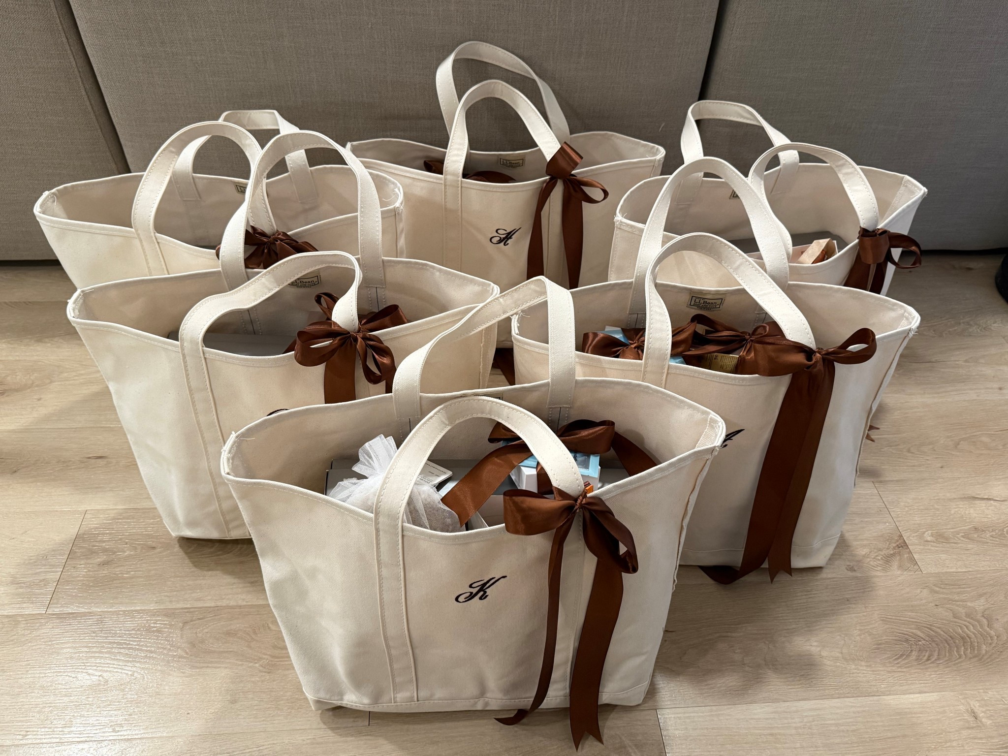 Bridesmaid & Mom Bags 

Everything I gifted my bridesmaids, mom, & MIL on wedding day in the bridal suite 🤍

#LTKBeauty #LTKWedding #LTKootd