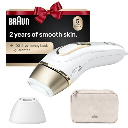Braun IPL at Home Laser Hair Removal for Women and Men, Silk Expert Pro 5 PL5137 with Venus Swirl Razor, Permanent Visible Hair Reduction in Hair Regrowth for Body & Face, Corded, PL5137 | Amazon (US)
