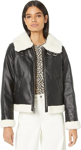 Levi's Women's Faux Rancher Aviator Jacket | Amazon (US)