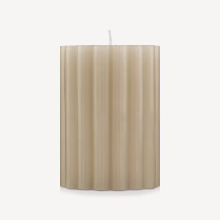 Ribbed Candle | Bouclair