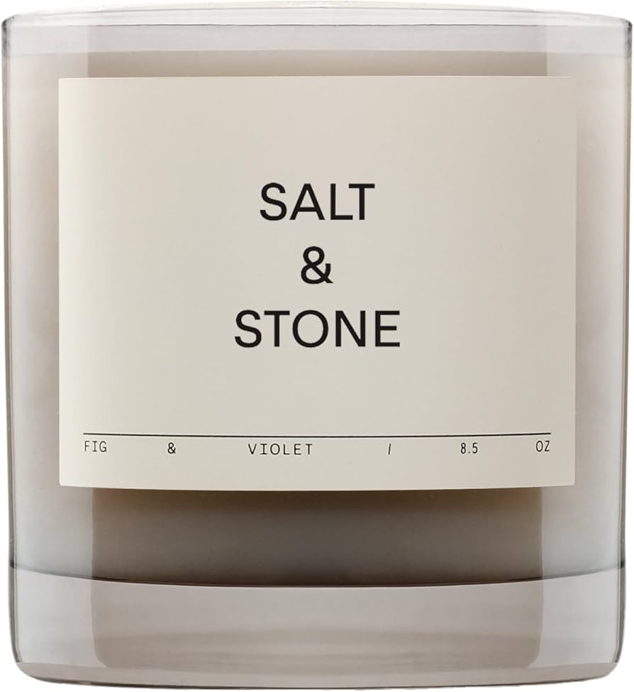 SALT & STONE Scented Candle for Women & Men | Hand-Poured, Aromatic & Fragrant | Coconut & Soy Bl... | Amazon (US)