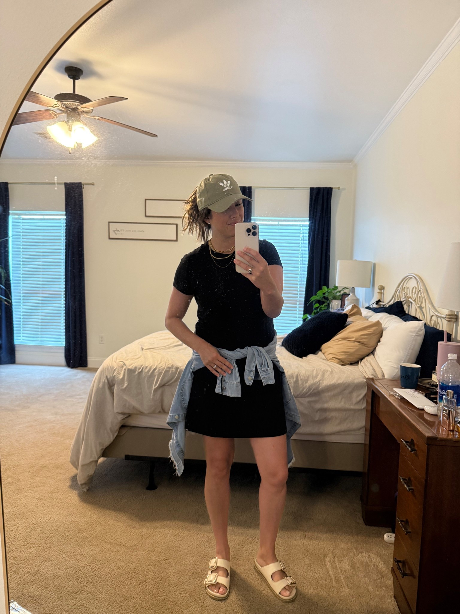 Comfy effortless ootd
Tshirt dress size small
Button up Jean shirt/jacket size medium
Shoes 7 1/2


#LTKStyleTip #LTKMidsize #LTKSummerEdit