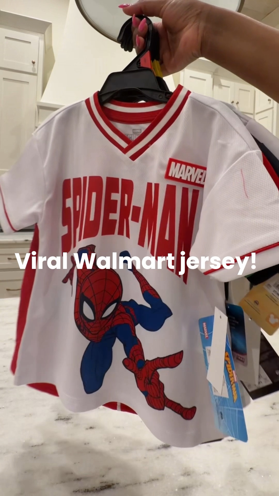 TikTok viral toddler character jersey from Walmart! 