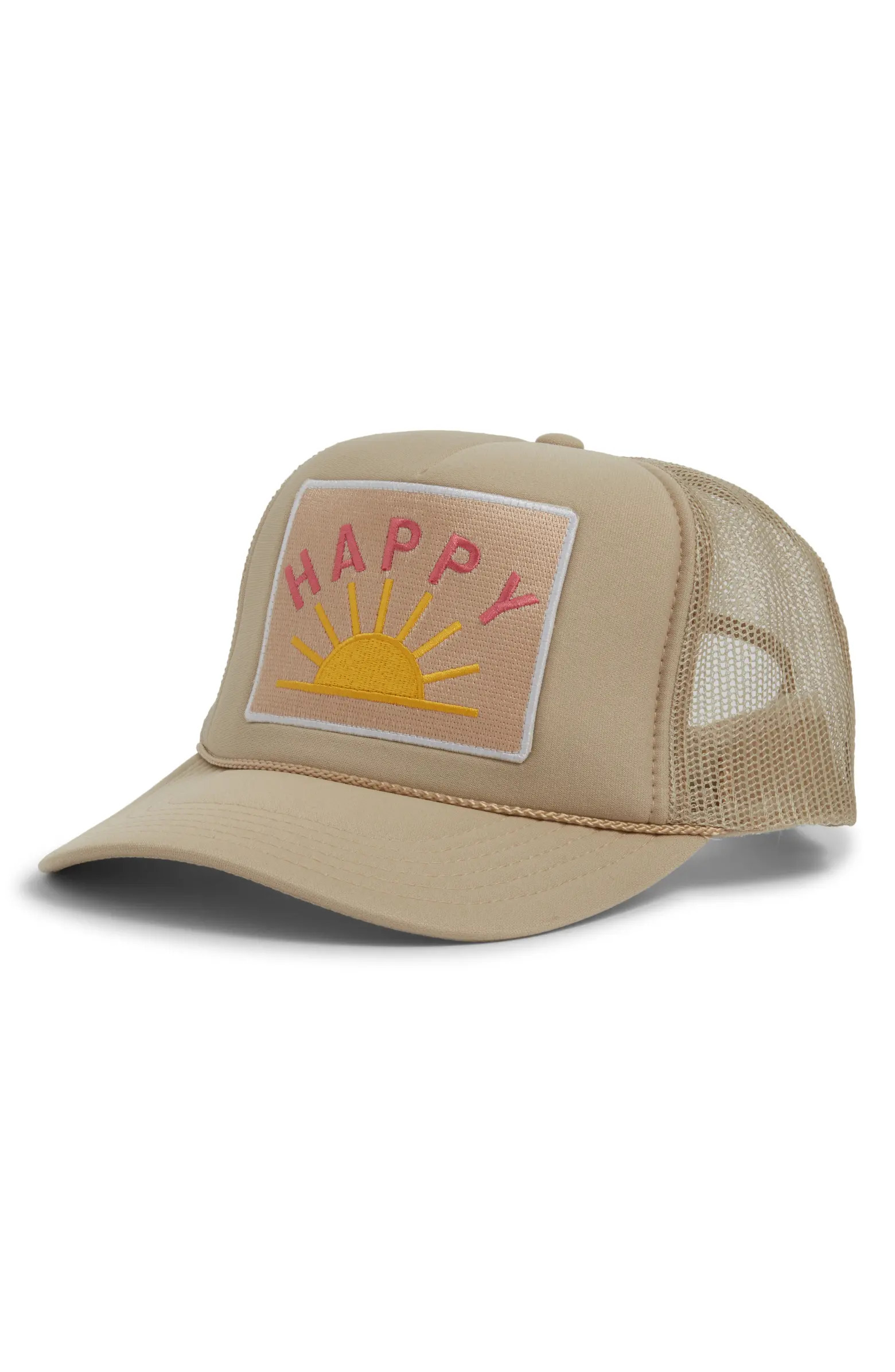 Happy Patch Trucker Hat | Nordstrom