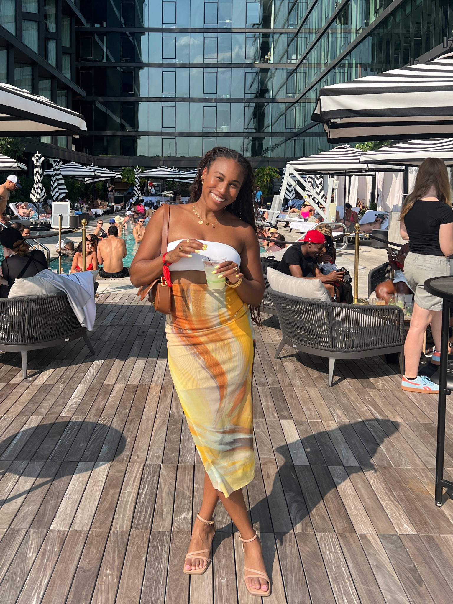 Hot and DANGEROUS! Pool party fit of the day! Mixing my bathing suit top with a cute maxi skirt for a functional outfit 

#LTKParties #LTKStyleTip #LTKSwim