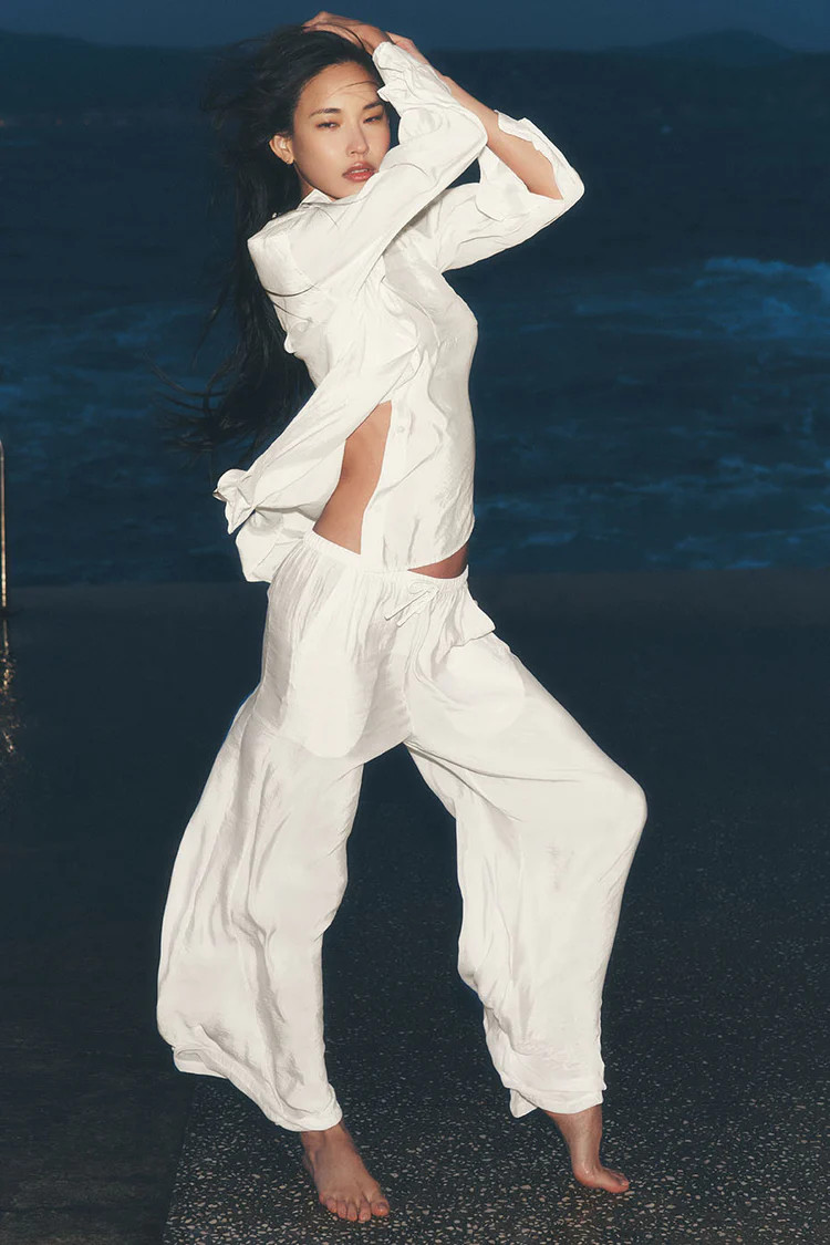 Semi-Sheer Golden Hour High-Waist Straight Leg Pant | Alo Yoga
