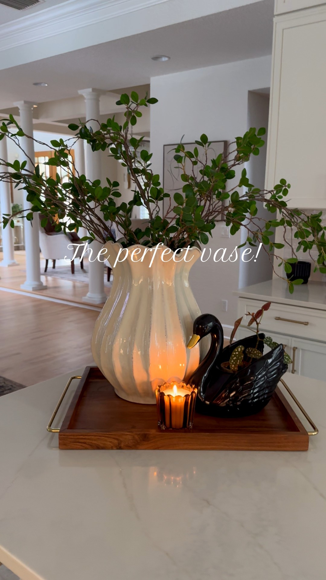 The perfect vase does exist ✨
This Target find is so versatile — it works with any stem, from a single statement bloom to full seasonal branches. I love how it instantly changes the vibe of a room without trying too hard.

#LTKSeasonal #LTKFindsUnder50 #LTKHome