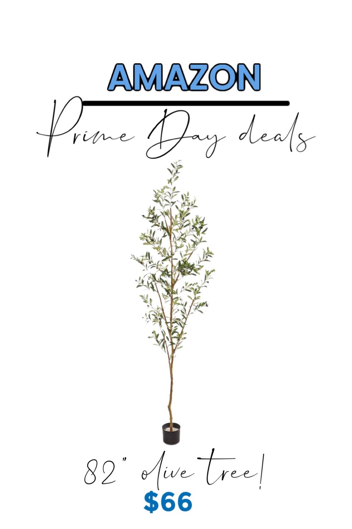 Amazon prime day deal - home decor - 82” olive tree - $66 olive tree 

#LTKxPrimeDay #LTKhome #LTKunder100