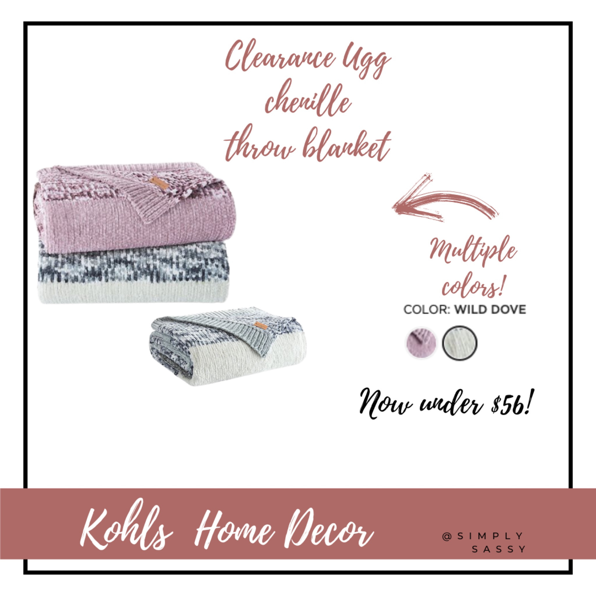 Ugg chenille blanket sale! Now under $56! #laurabeverlin #alexaanglin #uggchenille #homedecor #minimalist #neutrals

#LTKunder50 #LTKhome #LTKSale