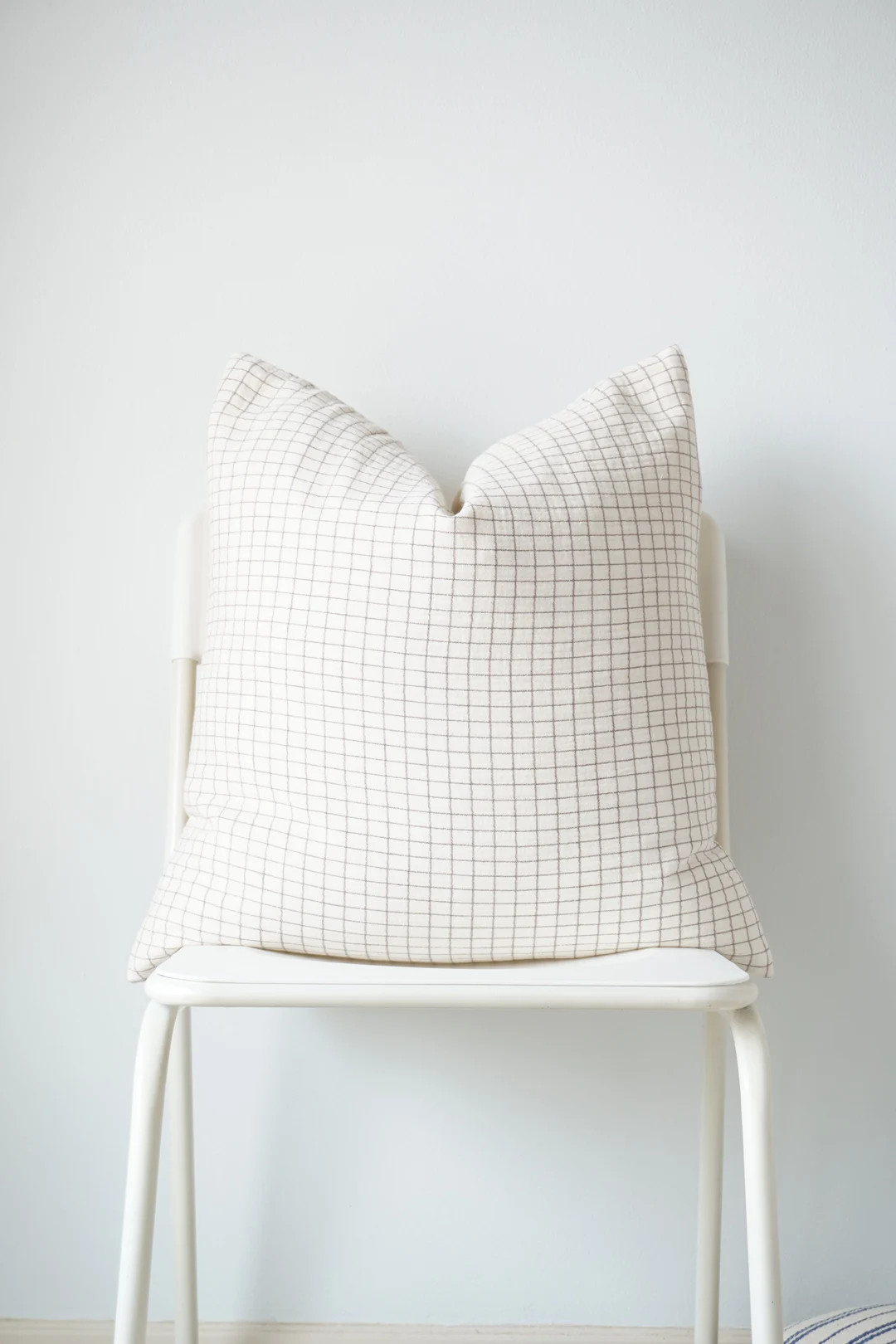 Neutral Striped Woven Pillow Cover - Etsy | Etsy (US)