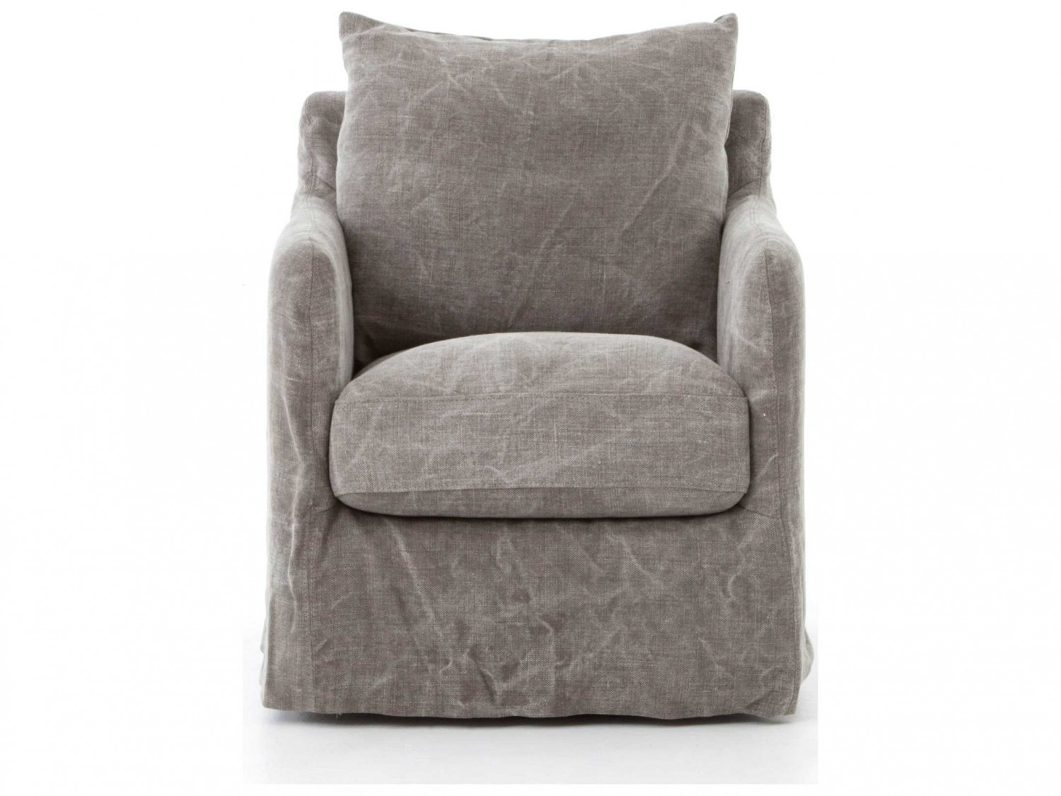 Marshall Swivel Chair- Stonewashed Gray - Eclectic Goods | Eclectic Goods