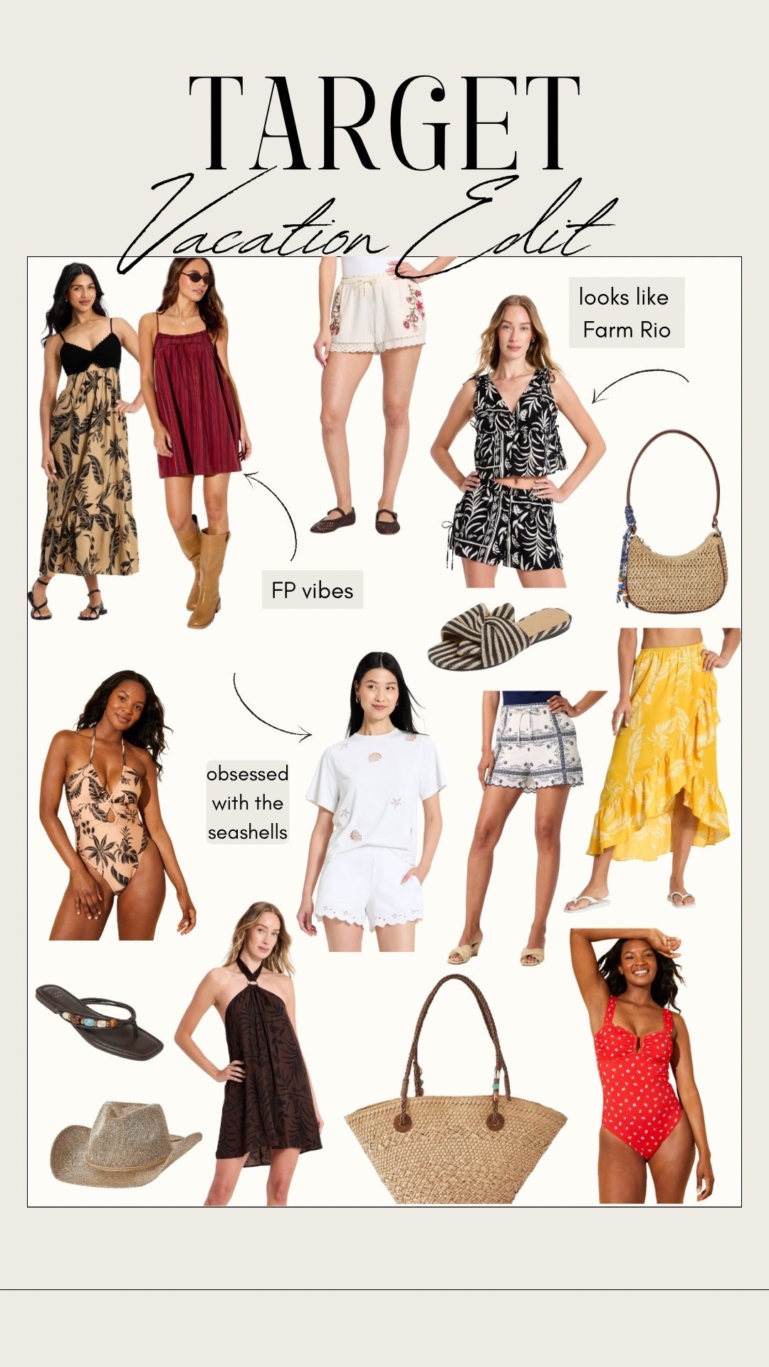 Target said “coastal getaway,” but make it affordable 🌴✨