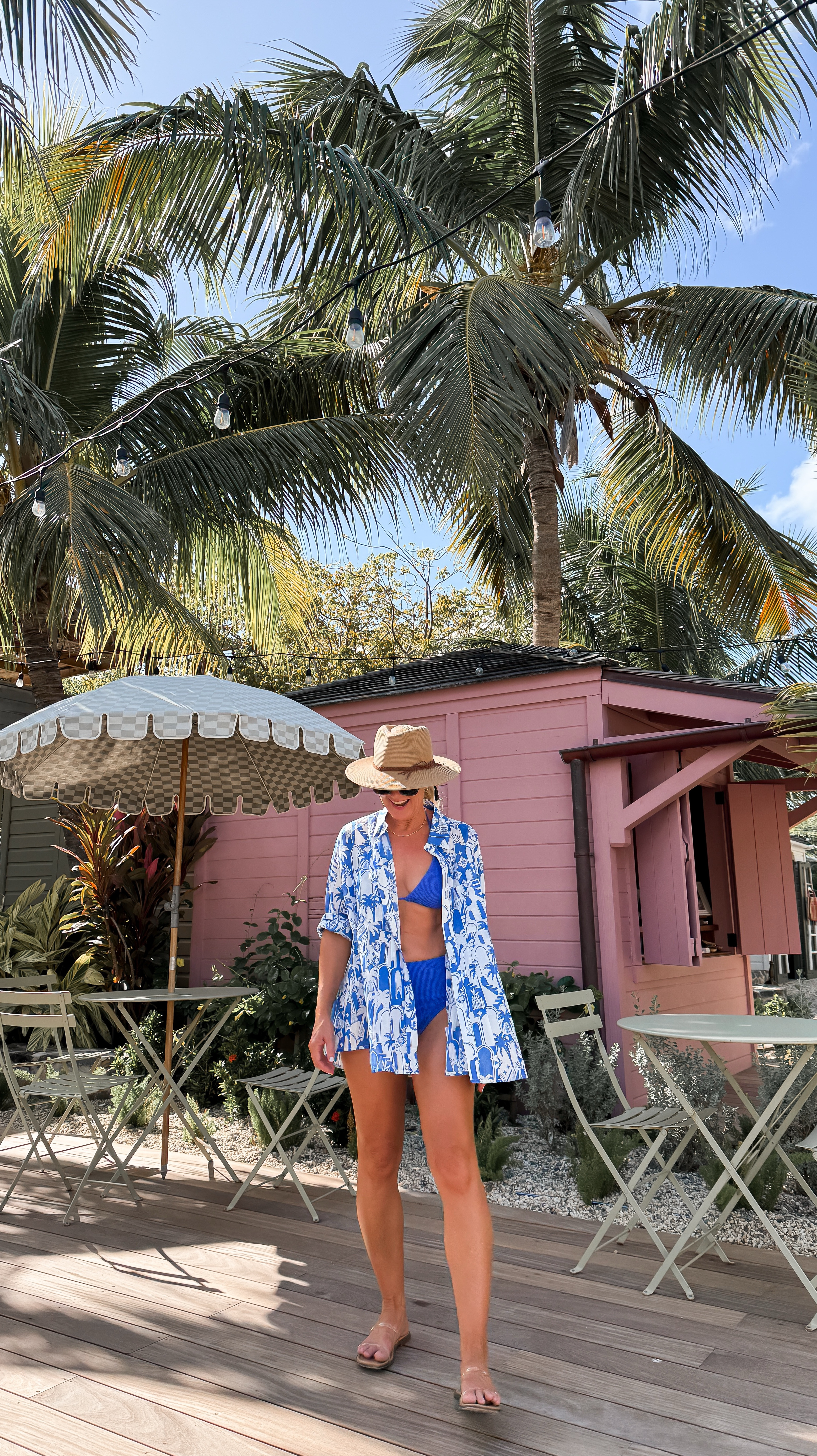 BOGO 50% off Target swim! I love this one so much I have both the two-piece with high waist bottoms & bikini bottoms, plus the one-piece too!

I wear a small 

#LTKSaleAlert #LTKOver40 #LTKSwim