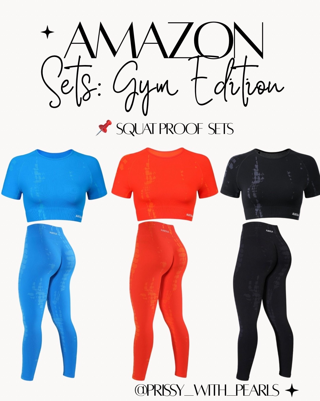 Snatched sets that don’t roll, squeeze, or slide ✨
Affordable & squat-proof. 💪💪 

#AmazonFinds #Amazonstyle #Primeday #PrissyWithPearlsPick 


#LTKStyleTip #LTKActive #LTKSaleAlert