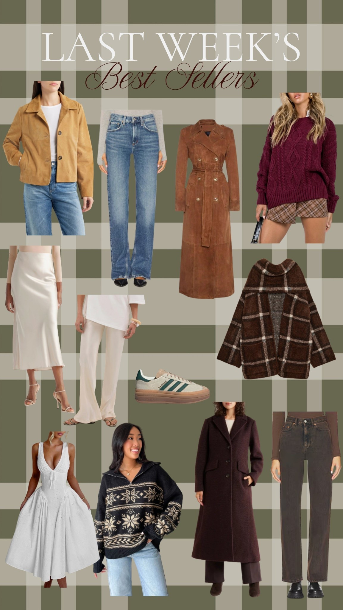 Last weeks best sellers 

#LTKSeasonal #LTKHoliday #LTKGiftGuide