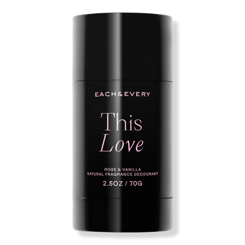 This Love Rose & Vanilla Natural Fragrance Deodorant - Each & Every | Ulta Beauty | Ulta