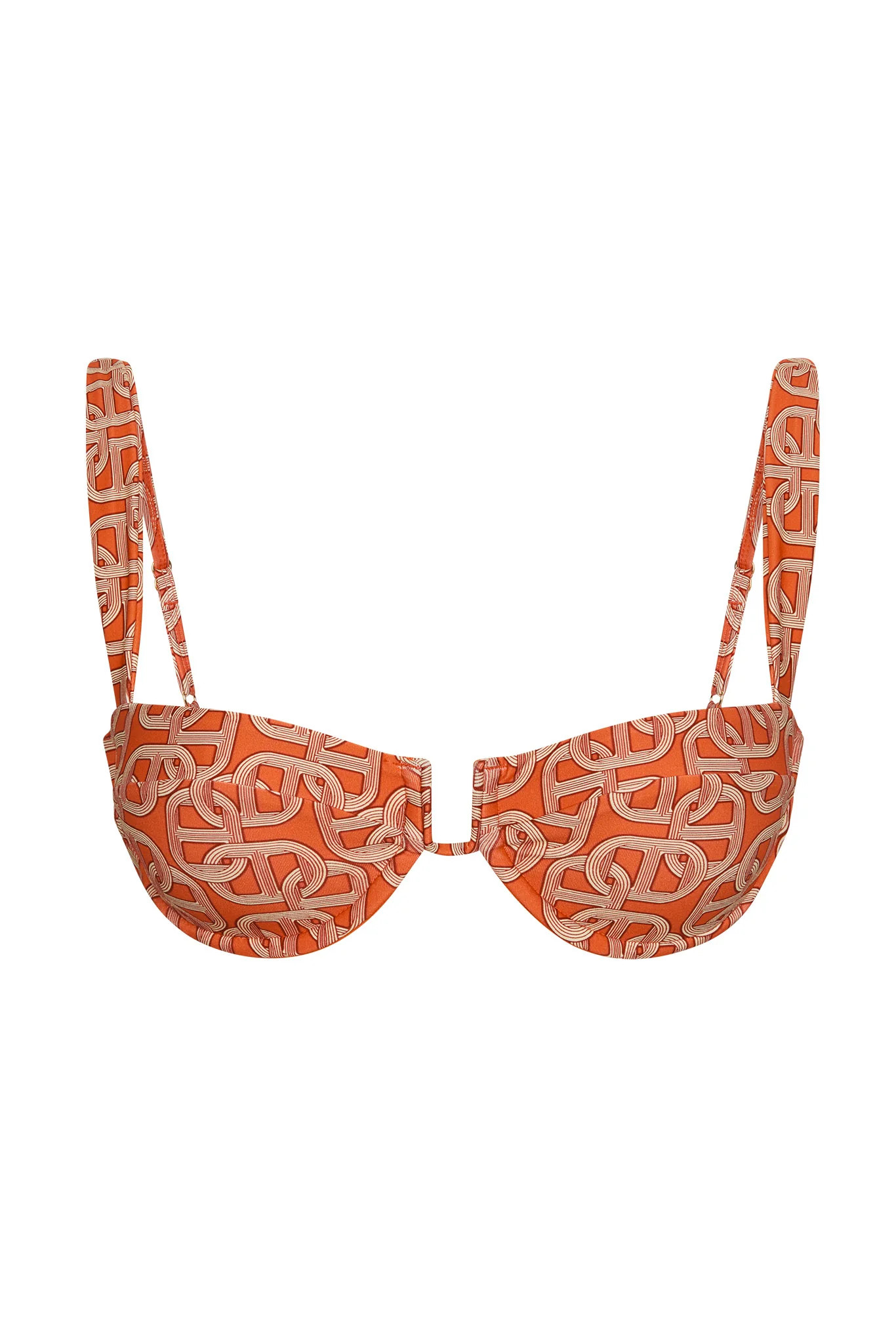 Cala Roja Top - Chain Geo | Monday Swimwear