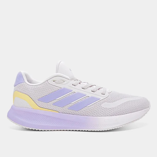 Tênis Adidas Runfalcon 5 Feminino - Cinza+Roxo | Netshoes (BR)