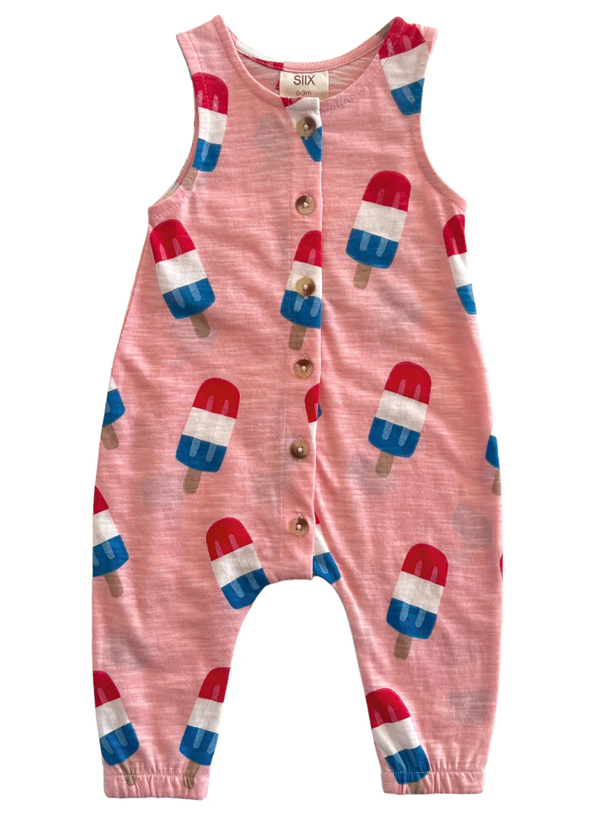 Popsicle Pink / Organic Bay Jumpsuit | SpearmintLOVE