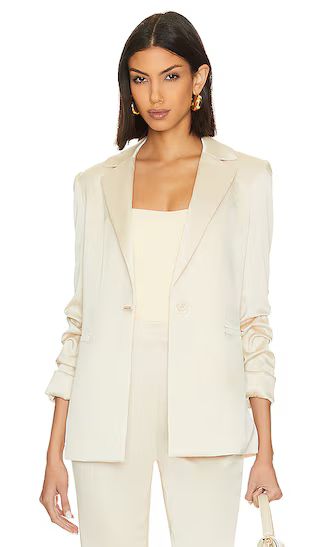 Pailey Blazer in Champagne | Revolve Clothing (Global)